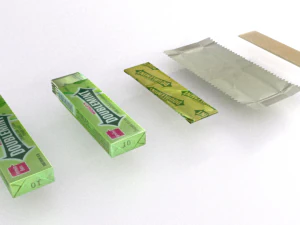 doublemint chewing gum blend 3D Model