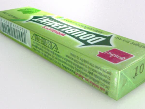 doublemint chewing gum blend 3D Model