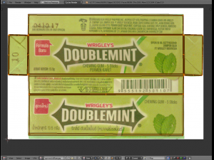 doublemint chewing gum blend Modelo 3D