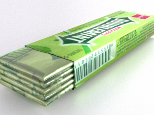 doublemint chewing gum blend Modelo 3D