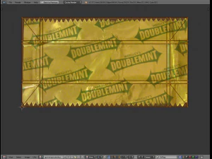 doublemint chewing gum blend 3D Model