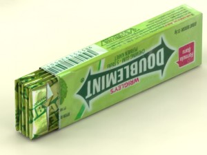 doublemint chewing gum max Model 3D