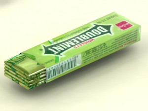doublemint chewing gum max Model 3D