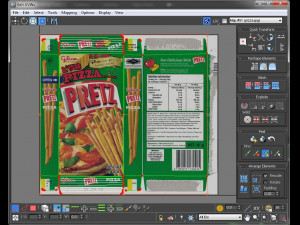 glico pretz snack sticks max pizza matcha almond cookies cream choco banana 3D Model