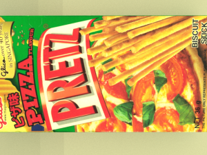 glico pretz snack sticks blend pizza matcha almond cookies cream choco banana 3D Модель