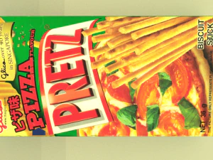 glico pretz snack sticks blend pizza matcha almond cookies cream choco banana 3D Model