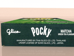 glico pretz snack sticks blend pizza matcha almond cookies cream choco banana 3D Модель