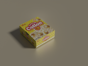 snack boxes blend- glico collon meiji printed biscuits series 3D 模型