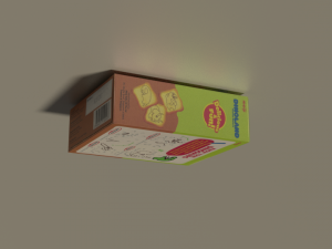 snack boxes blend- glico collon meiji printed biscuits series 3D 模型