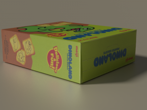 snack boxes blend- glico collon meiji printed biscuits series 3D 模型