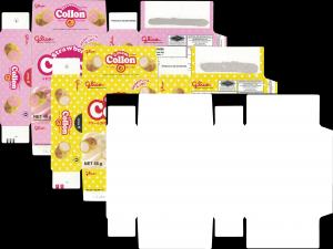 snack boxes blend- glico collon meiji printed biscuits series 3D 模型