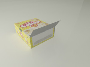 Snack Box Max-Glico Meiji biscuits series 3D 모델