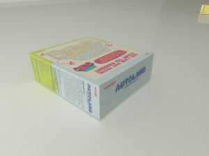 Snack Box Max-Glico Meiji biscuits series 3D 모델