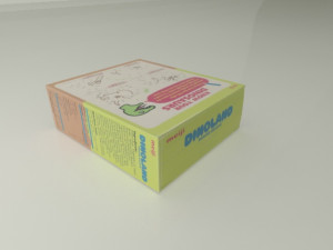 Snack Box Max-Glico Meiji biscuits series 3D 모델