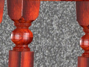3d table round table Model 3D
