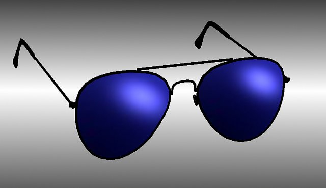 sunglasses 0058 Modelo 3D .c4d .max .obj .3ds .fbx .stl .blend 