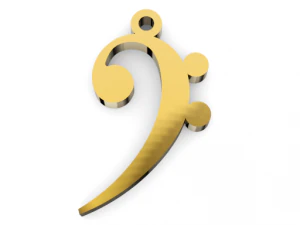 ciondolo chiave fa Modello di stampa 3D