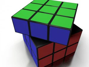 cubo de rubik Modelo 3D