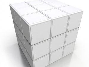 rubiks cube 3D Model