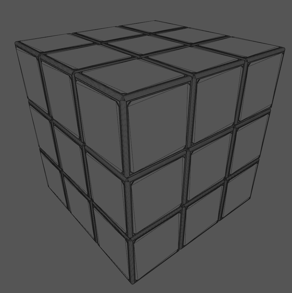 Cube model