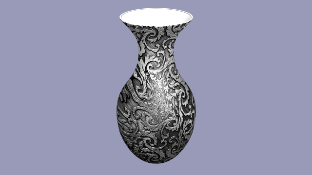 vase 3D 模型 .c4d .max .obj .3ds .fbx .stl .blend 