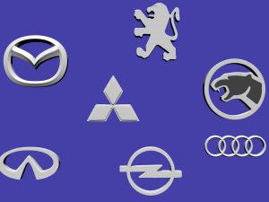 cars logos 3D मॉडल