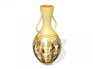 egyptian vase 3Dモデル