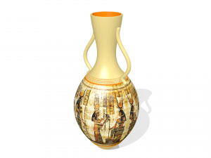 egyptian vase 3Dモデル