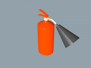 extinguisher Modelo 3D