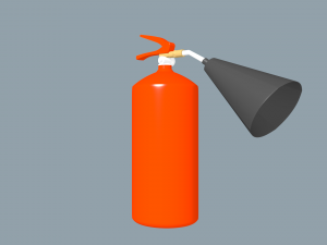 extinguisher Modelo 3D
