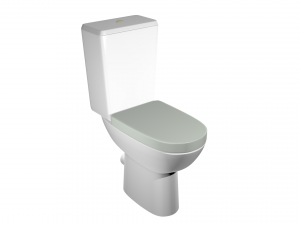 toilet high poly made in blender 3d Modelo 3D