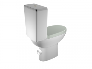 toilet high poly made in blender 3d Modelo 3D