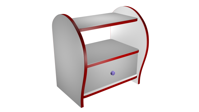 shoe cabinet high poly made in blender 3d 3D Model .c4d .max .obj .3ds .fbx .stl .blend 