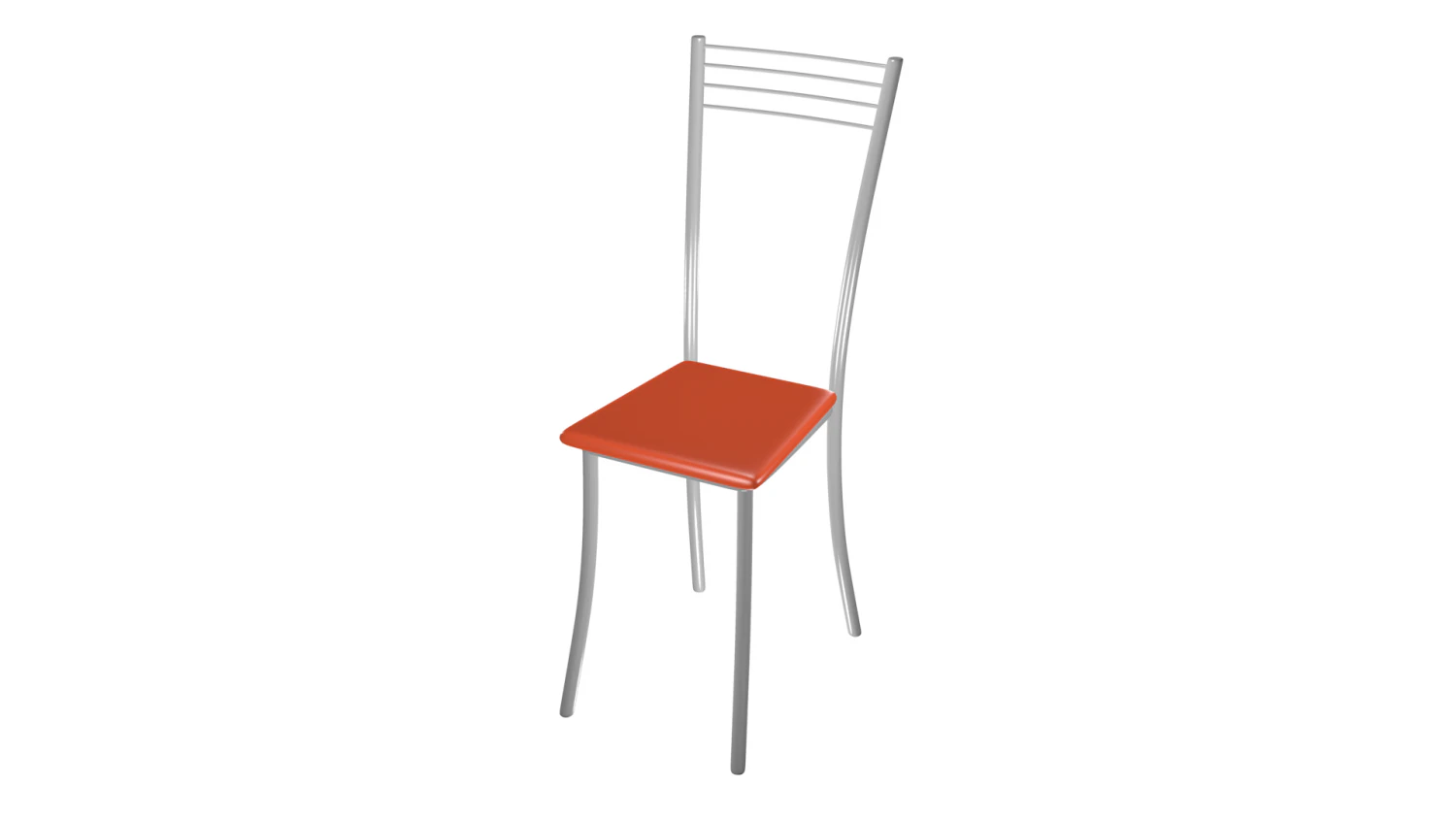 chair metal high poly made in blender 3d 3D Model .c4d .max .obj .3ds .fbx .stl .blend