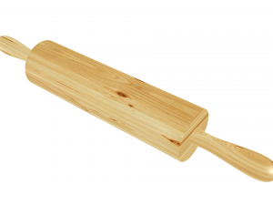 rolling pin high poly made in blender 3d Modelo 3D