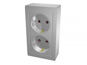 socket high poly made in blender 3d 3D मॉडल