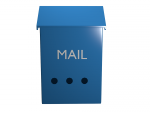 mailbox high poly made in blender 3d 3D मॉडल