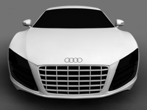audi r8 52 fsi quattro 3D Модель