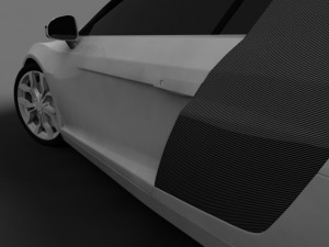 audi r8 52 fsi quattro 3D Модель