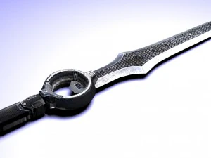 protector sword low poly 3D Model