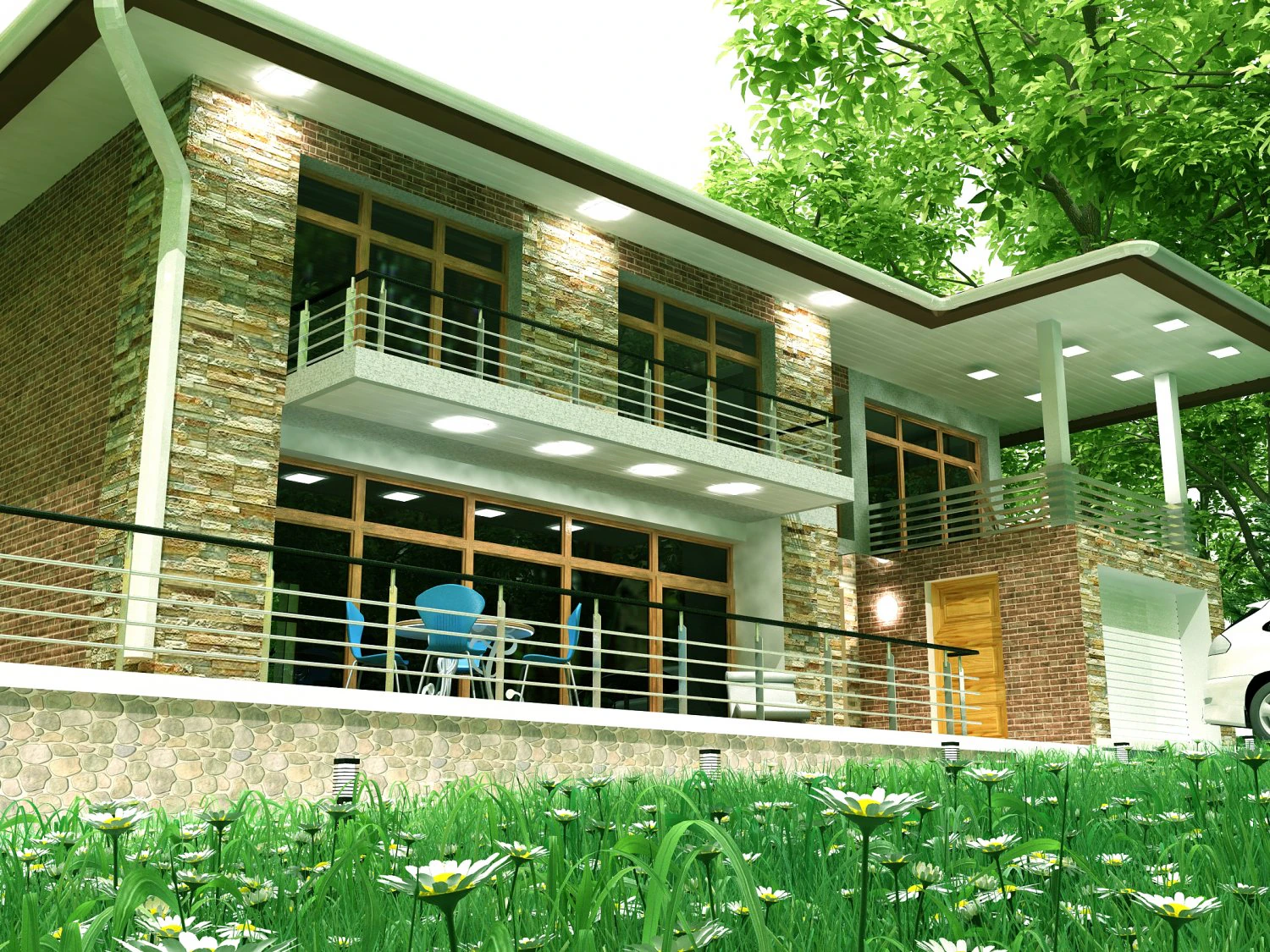 house 3D Model .c4d .max .obj .3ds .fbx .stl .blend 