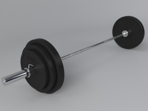 barbell 3D Model