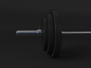 barbell 3D Model