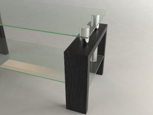coffe table comfy home kubik 3 3D 模型