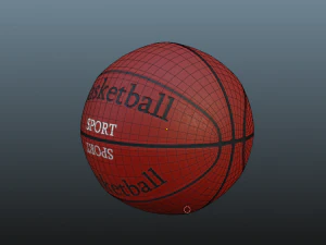 Basketball PBR 3D Model