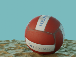 Volleyball PBR 3D 모델