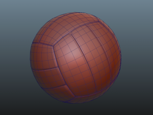 Volleyball PBR 3D 모델