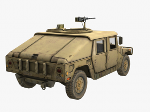 hummer humvee 3D Модель