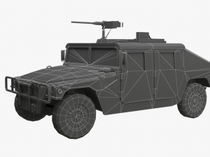 hummer humvee 3D Модель