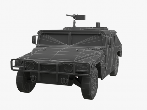 hummer humvee 3D Модель